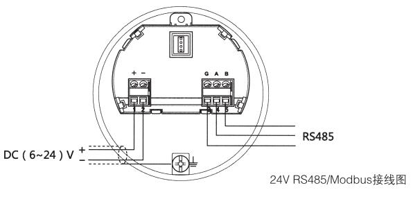 ˮ���쾀���_��λӋ24VRS485/Modbus�Ӿ��D
